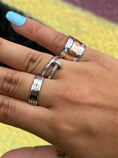 how much is a cartier love ring|cartier love ring price increase.